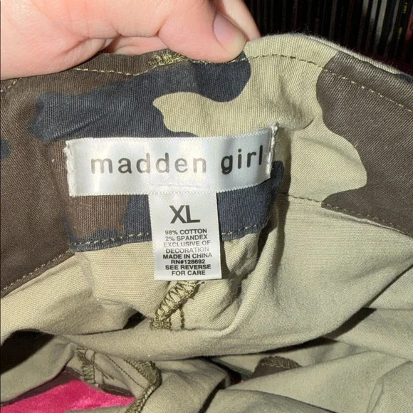 Madden Girl Y2K Mini Skort! Size XL vintage festival Low Rise! - Picture 6 of 6